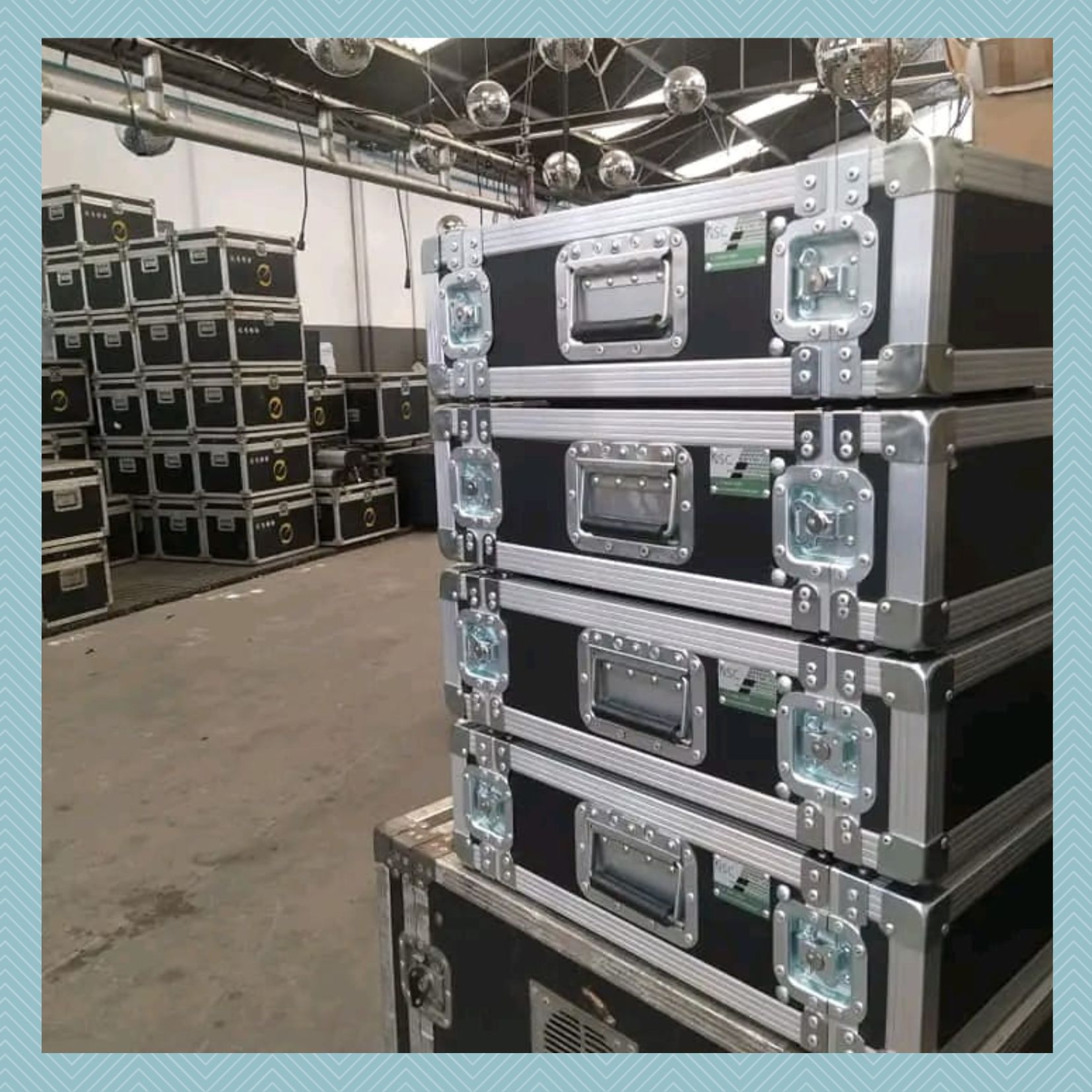 hard case tipo rack 2U 4U 6U new star case